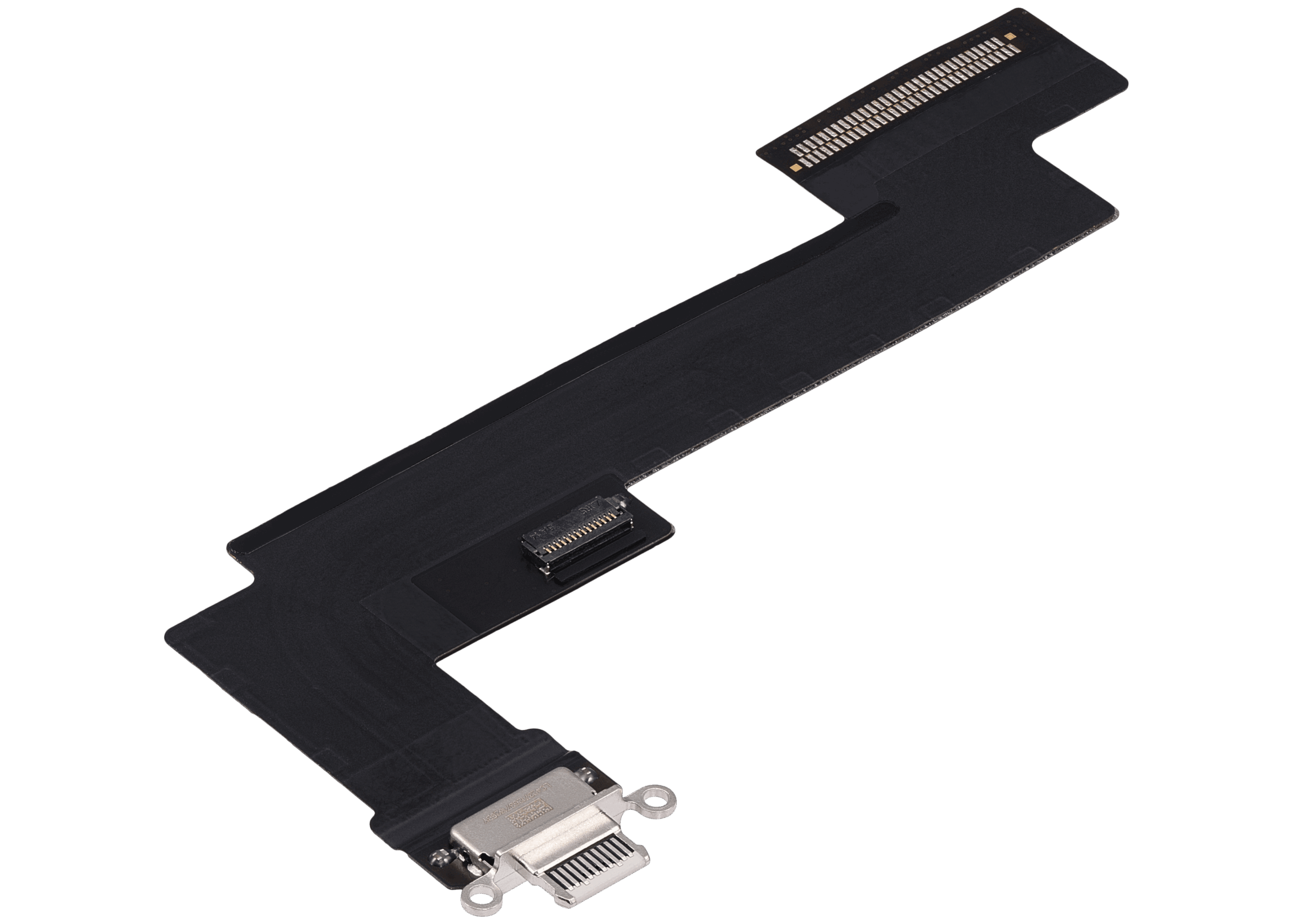 Ladebuchse Flexkabel für iPad Air 5 (nur WiFi) (ausgebautes Originalteil: Grade A) (Starlight) – Bild 4