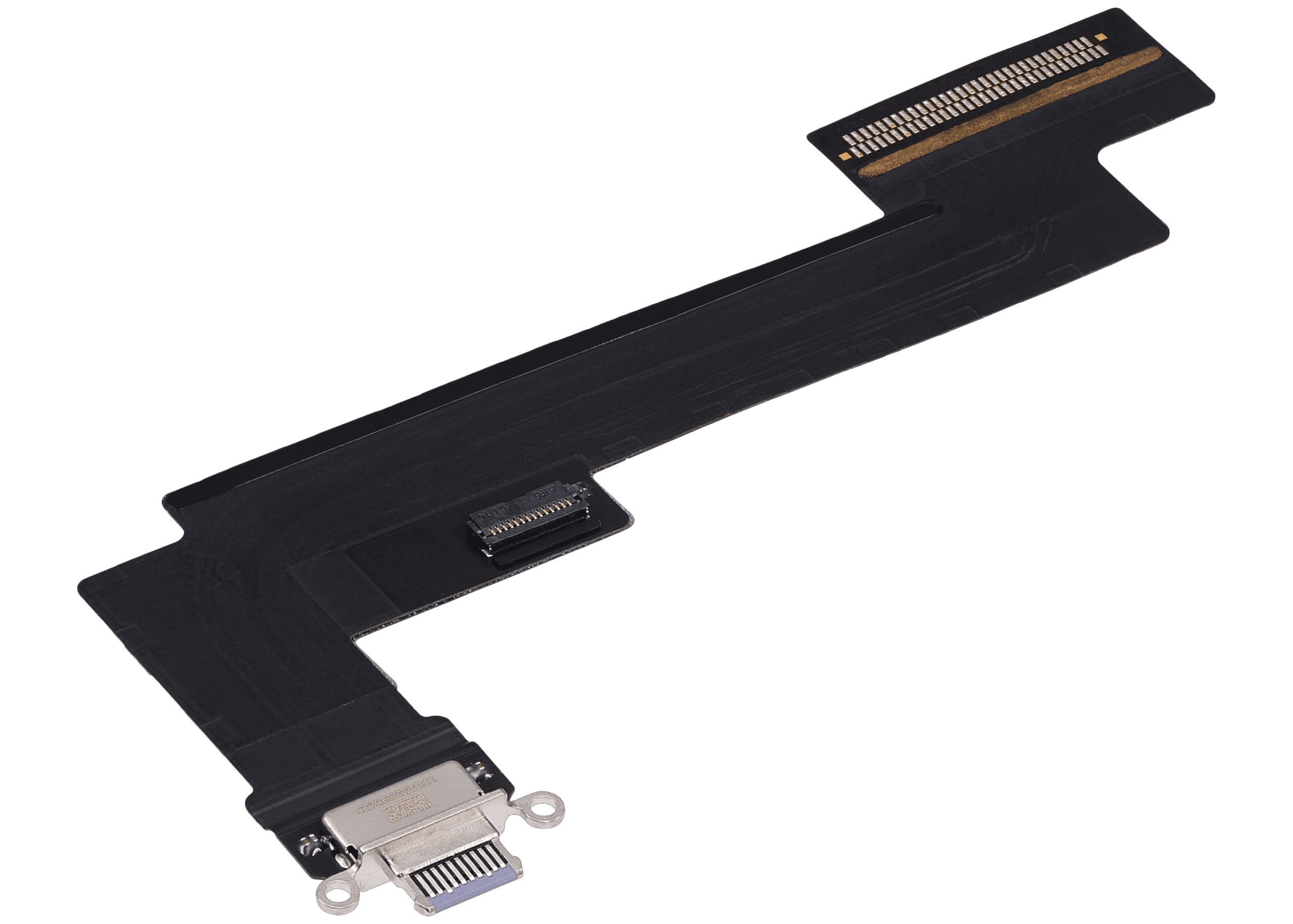 Ladebuchse Flexkabel für iPad Air 5 (nur WiFi) (ausgebautes Originalteil: Grade A) (Purple (Violett)) – Bild 4