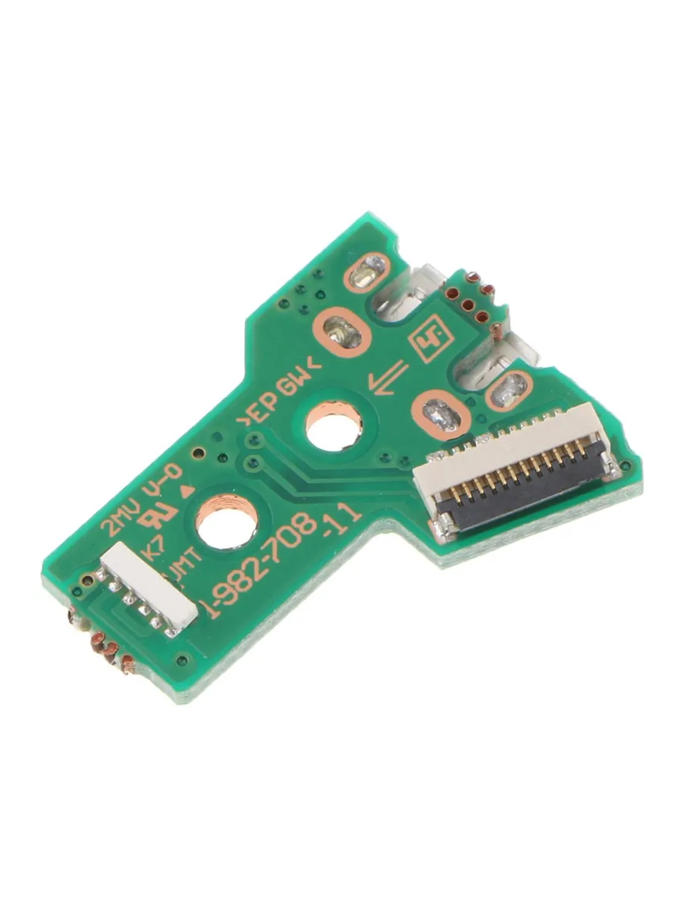 Micro USB Ladebuchse mit 12-Pin Flexkabel für PlayStation 4 Controllers (Version 1: JDS-050 / JDS-055) – Bild 2