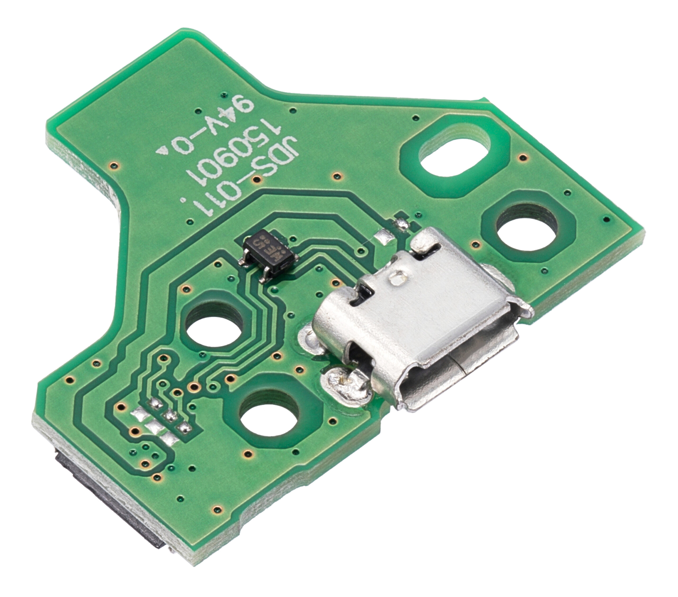 Micro USB Ladebuchse mit 12-Pin Flexkabel für PlayStation 4 Controllers (Version 2: JDS-011) – Bild 4