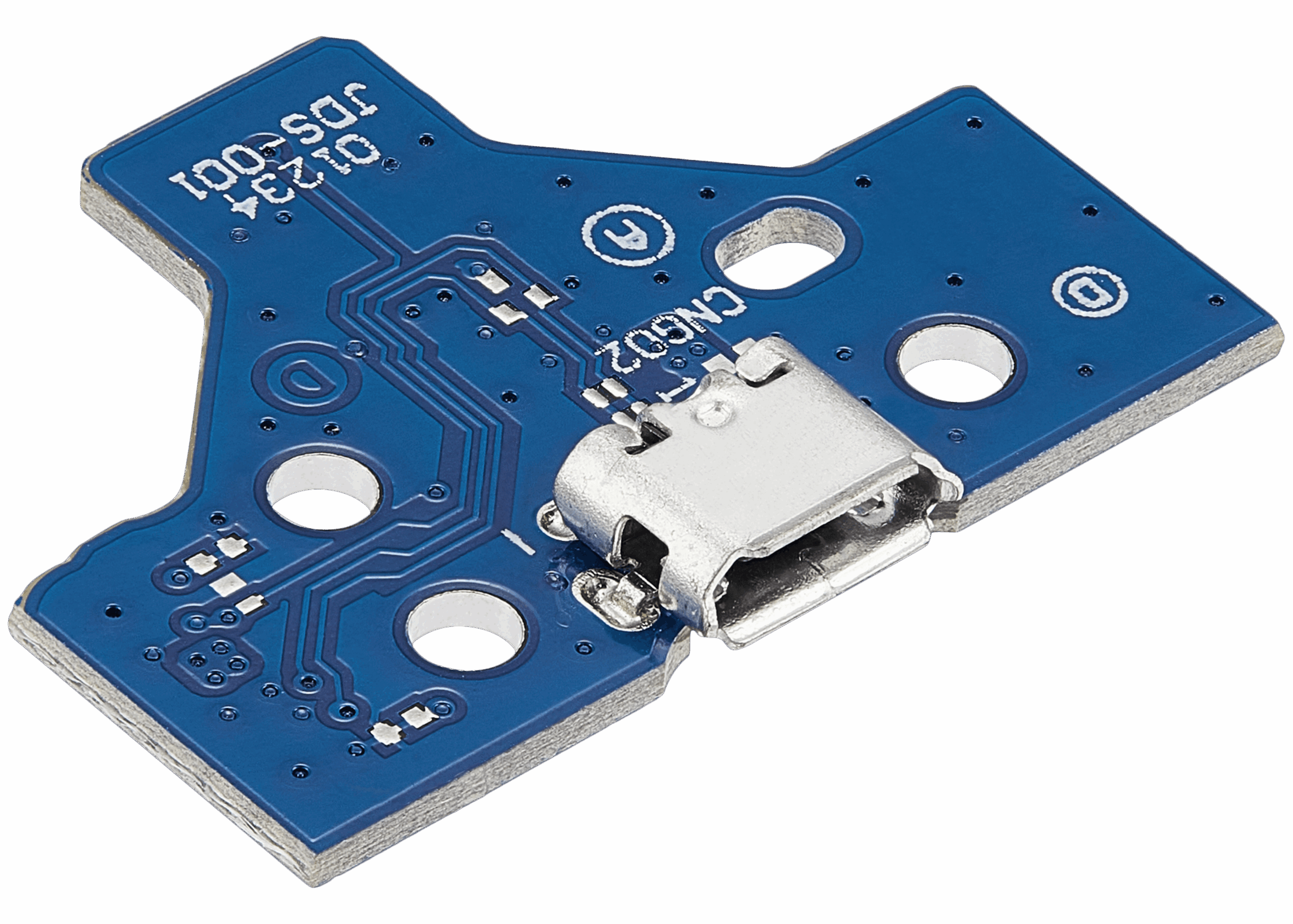 USB Ladebuchse mit 14-Pin Flexkabel für PlayStation 4 Controllers (Version 1: JDS-001) – Bild 4