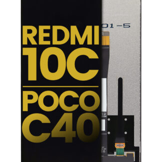 LCD Display ohne Rahmen für Xiaomi Redmi 10C / Redmi 10 power / Poco C40 (professionell aufgearbeitet)