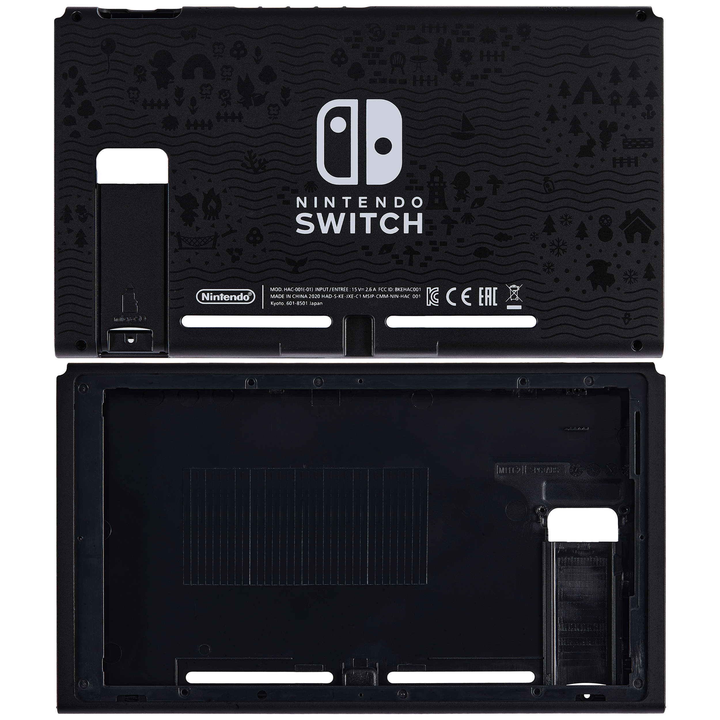 Rückdeckel für Nintendo Switch (HAC-001(-01) (Animal Forest) – Bild 2