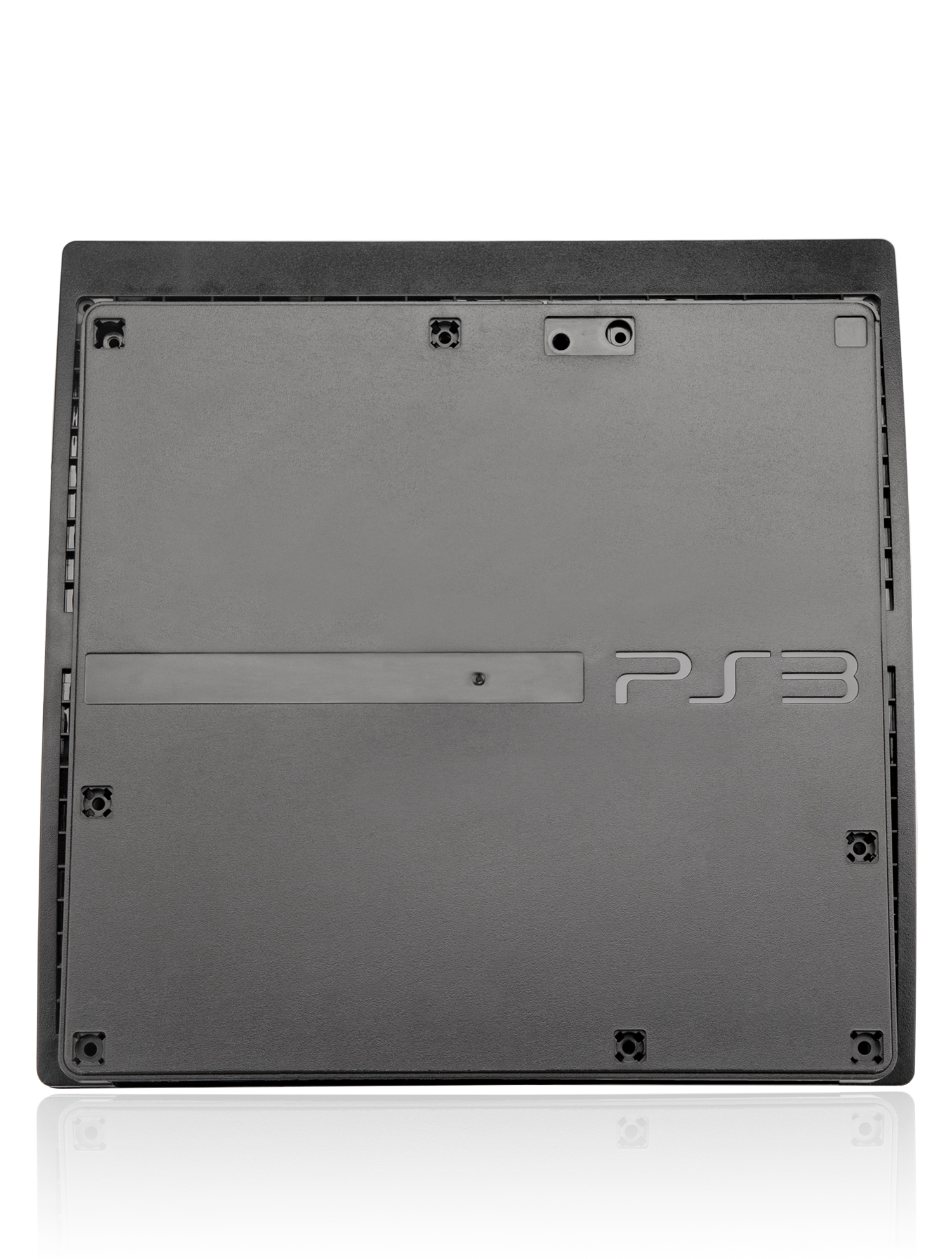oben und unten Gehäuse für PlayStation 3 Slim (Black (Schwarz)) – Bild 3