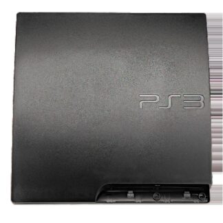 oben und unten Gehäuse für PlayStation 3 Slim (Black (Schwarz))