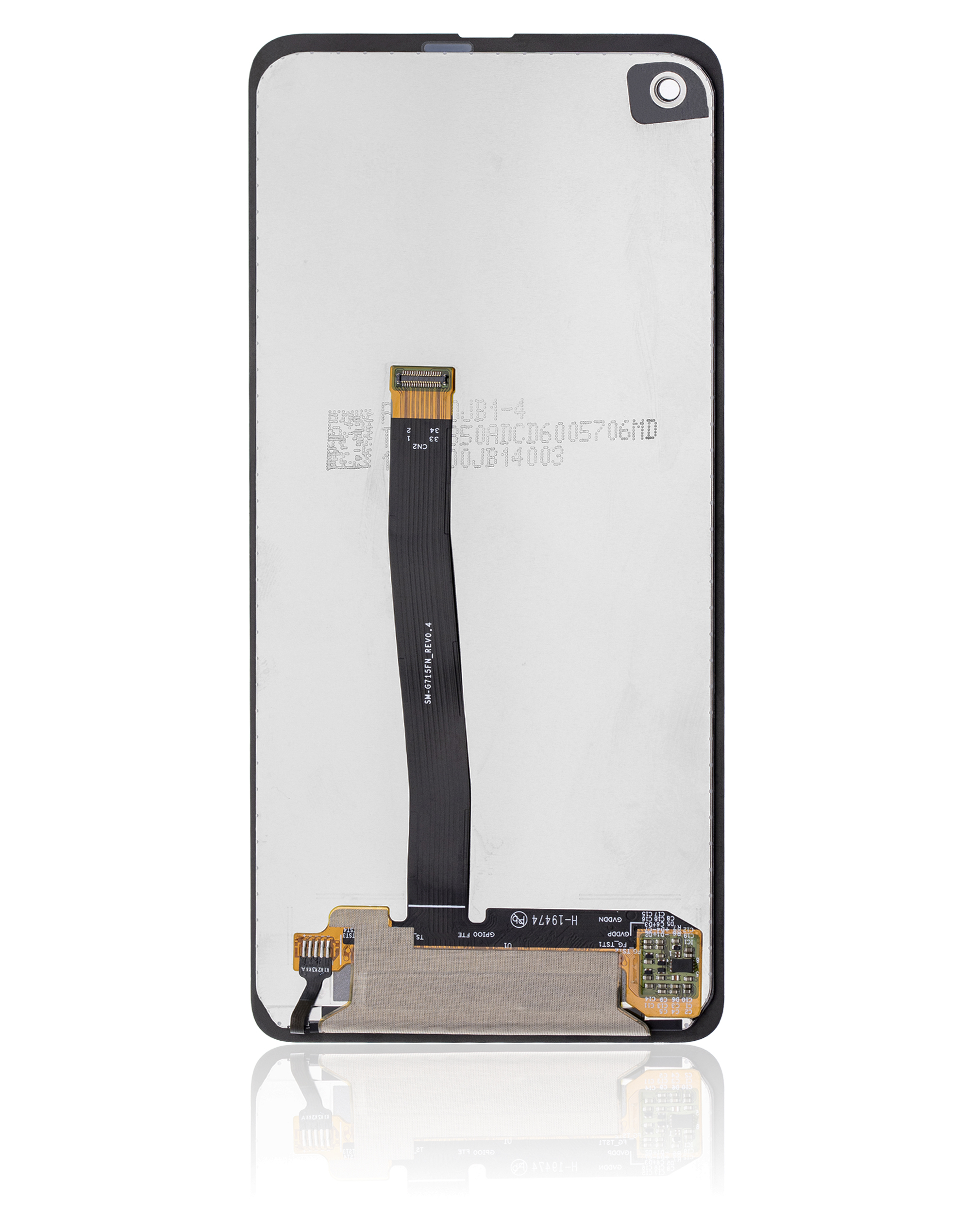 LCD Display ohne Rahmen für Samsung Galaxy XCover Pro (G715) (professionell aufgearbeitet) (Black (Schwarz)) – Bild 3