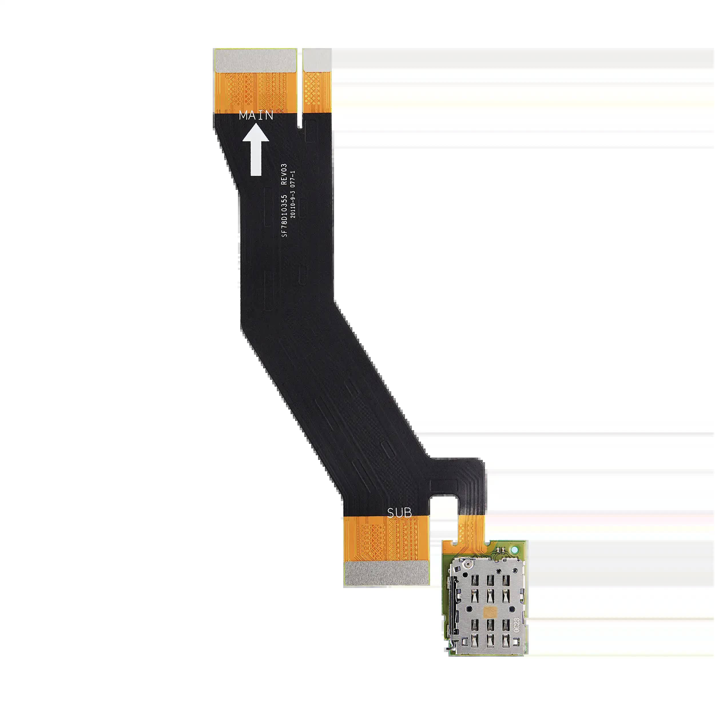 SIM-Kartenleser Flexkabel für Motorola Edge 20 Pro (XT2153-1 / 2021) / Edge S Pro