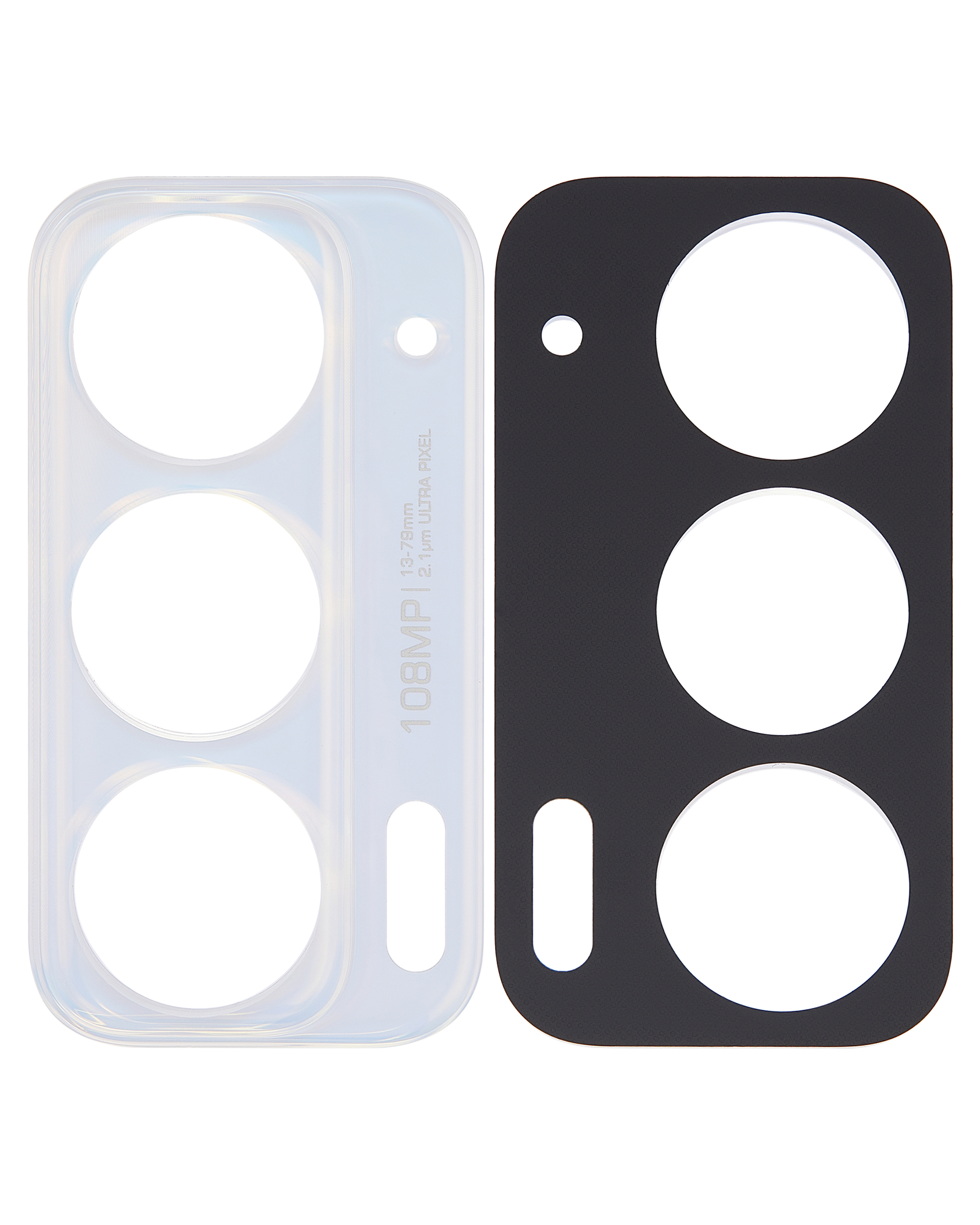 Rückkamera-Glas Halterung für Motorola Edge 20 (XT2143 / 2021) (Frosted White) – Bild 2