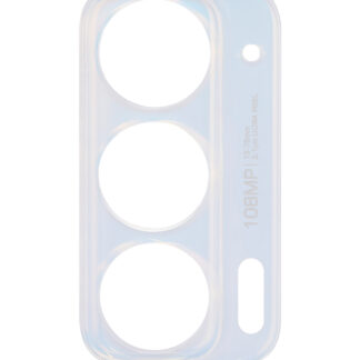 Rückkamera-Glas Halterung für Motorola Edge 20 (XT2143 / 2021) (Frosted White)