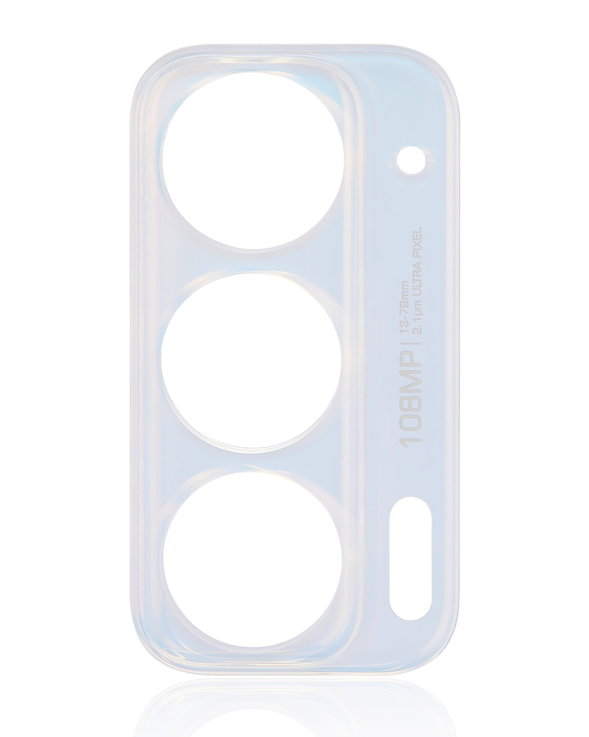 Rückkamera-Glas Halterung für Motorola Edge 20 (XT2143 / 2021) (Frosted White)