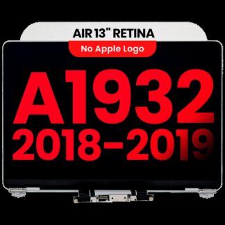 komplette LCD-Displayeinheit für MacBook Air 13" A1932 (2018-2019) (Aftermarket Plus) (Space Gray)