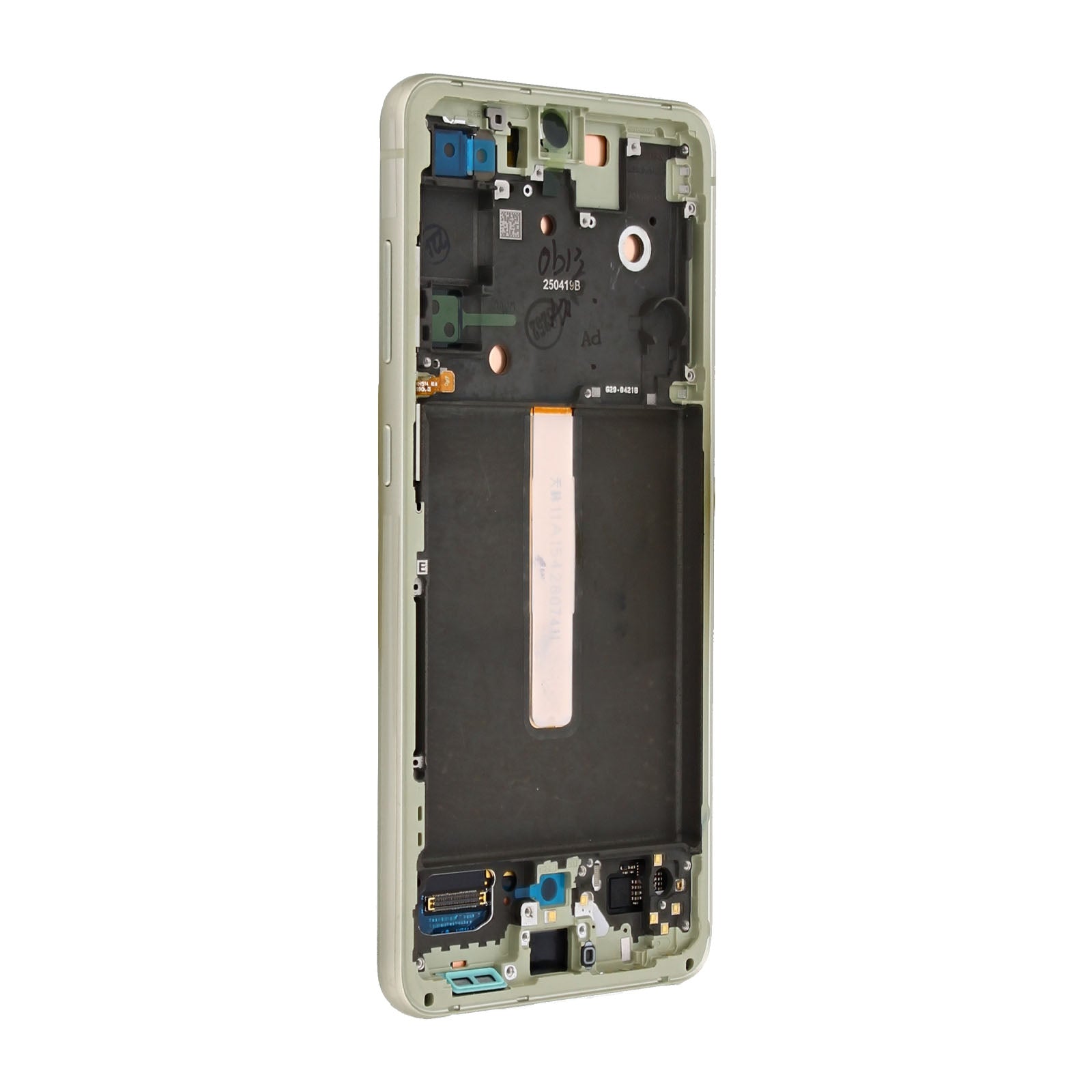 Samsung Original Service Pack Display Galaxy S21 FE G990B mit Rahmen Olive – Bild 4