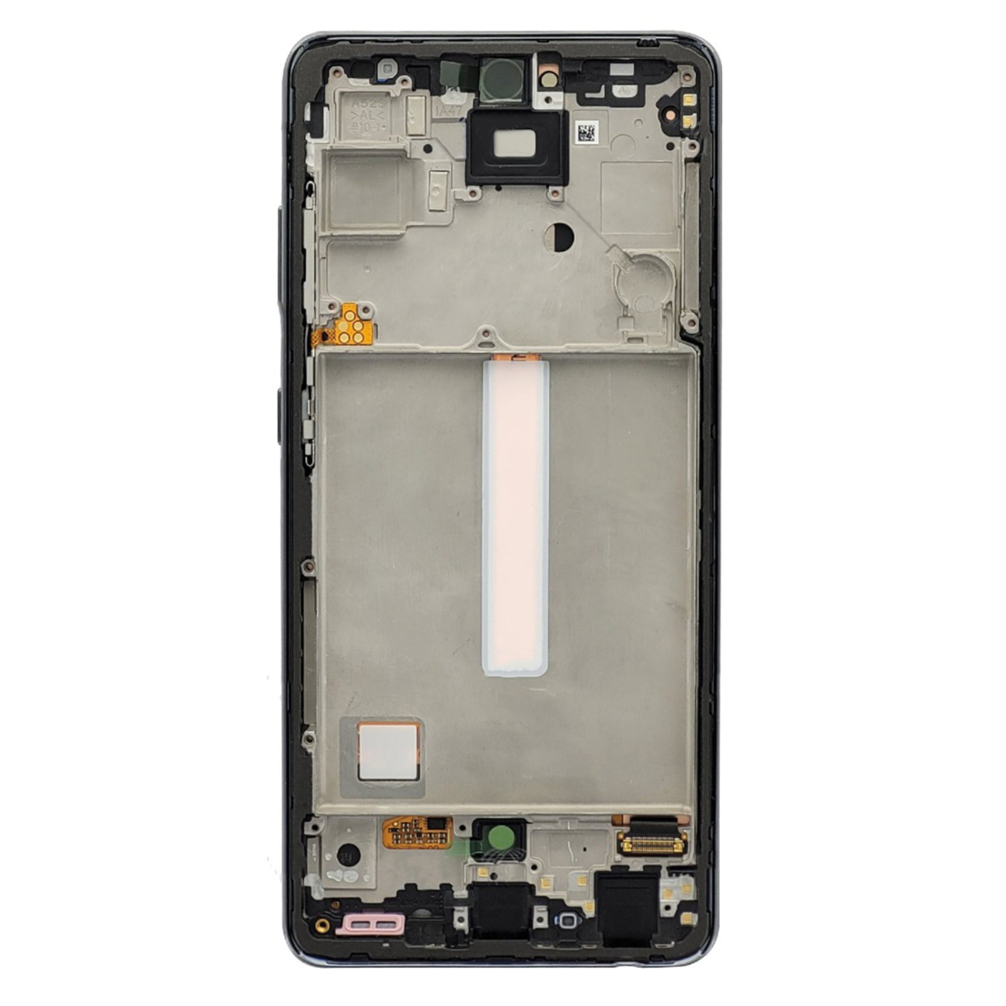 Samsung Original Display Galaxy A52, A52 5G A525F/A526B mit Rahmen Awesome Black – Bild 3