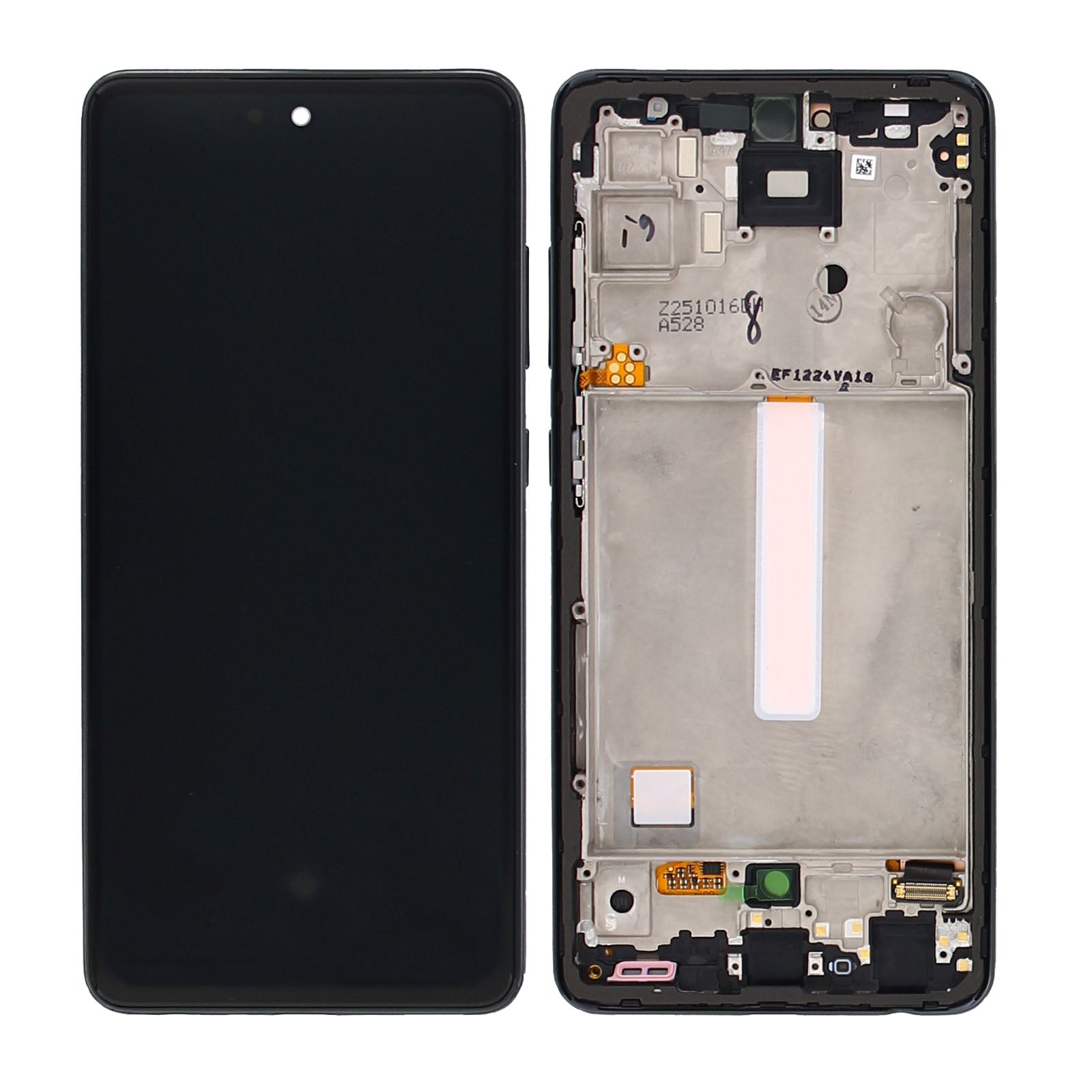 Samsung Original Display Galaxy A52, A52 5G A525F/A526B mit Rahmen Awesome Black – Bild 5