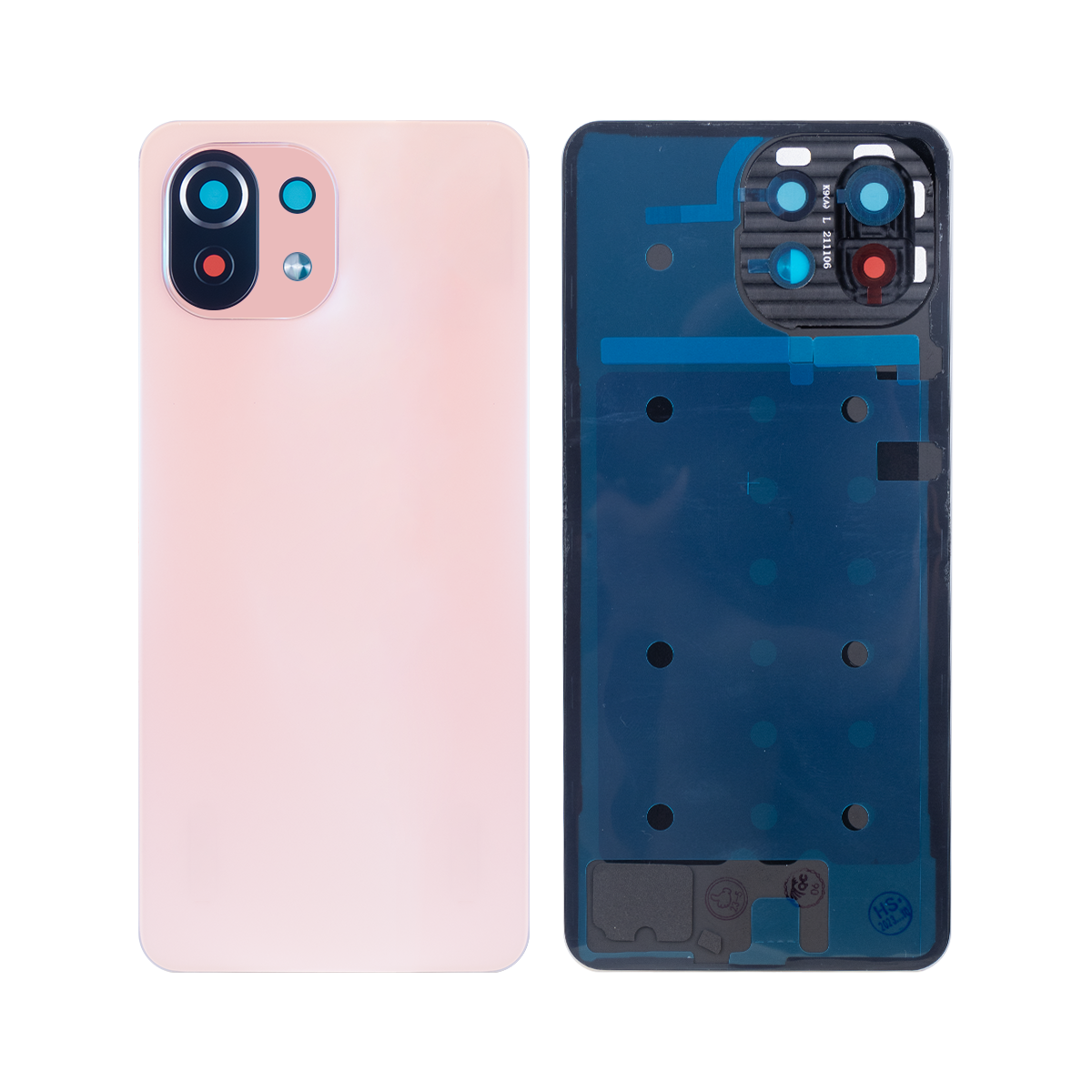 OEM Backcover für Xiaomi Mi 11 Lite mit Kameraglas Farbe wählbar – Bild 7