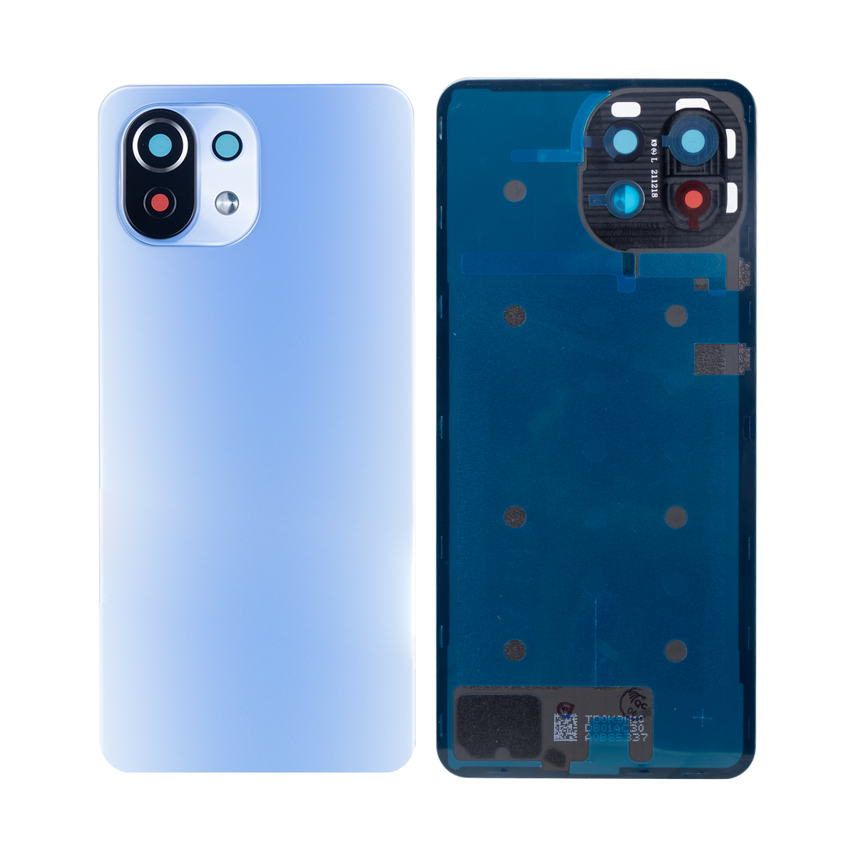 OEM Backcover für Xiaomi Mi 11 Lite mit Kameraglas Farbe wählbar – Bild 10