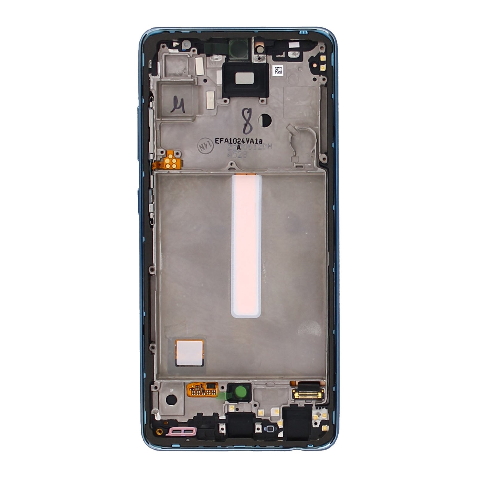 Samsung A52/A52 5G A525F/A526B Original Service Pack Display Rahmen Awesome Blue – Bild 3