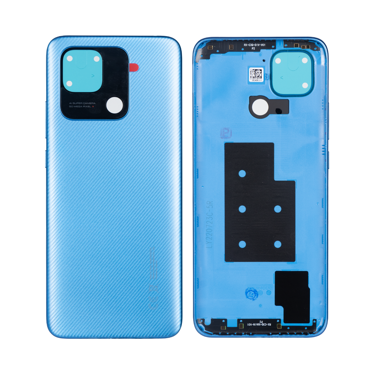 OEM Backcover für Xiaomi Redmi 10C ohne Kameraglas Farbe wählbar – Bild 7