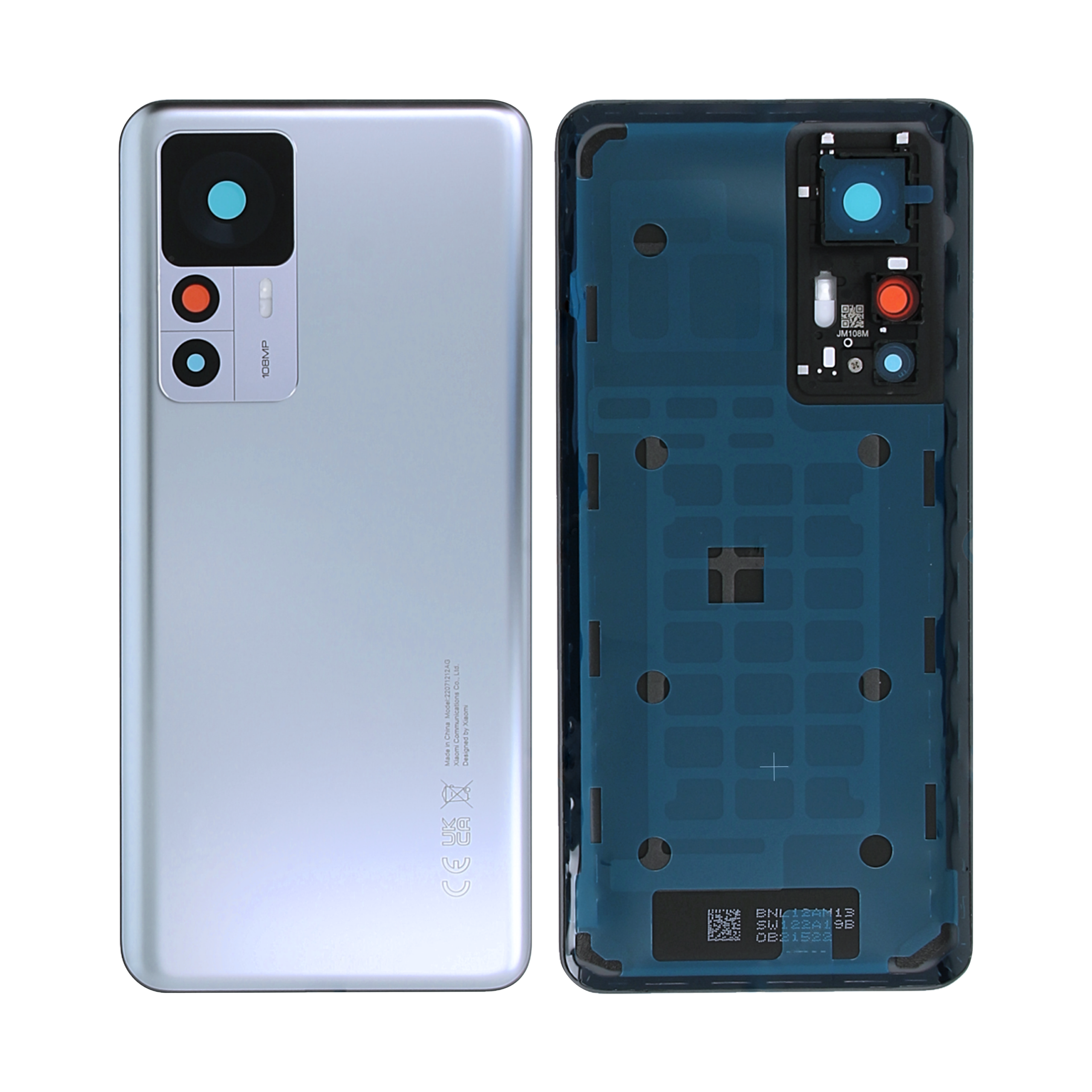 OEM Backcover für Xiaomi 12T 5G mit Kameraglas Farbe wählbar – Bild 4