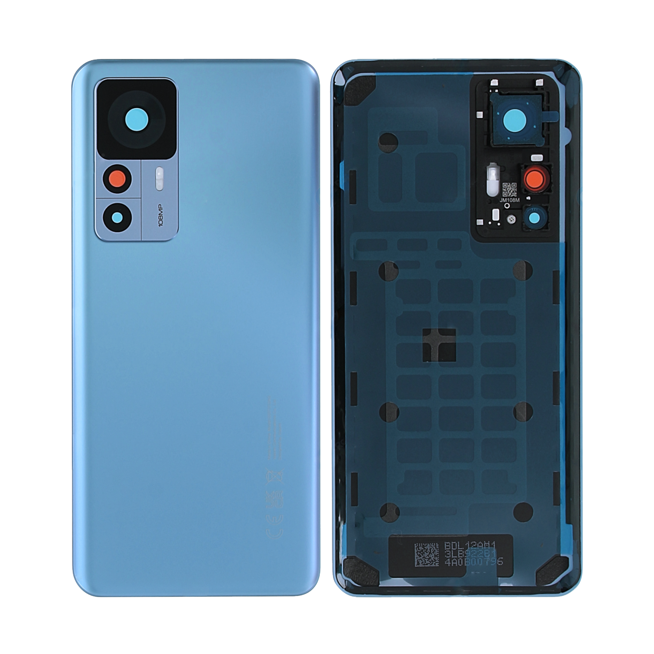 OEM Backcover für Xiaomi 12T 5G mit Kameraglas Farbe wählbar – Bild 7
