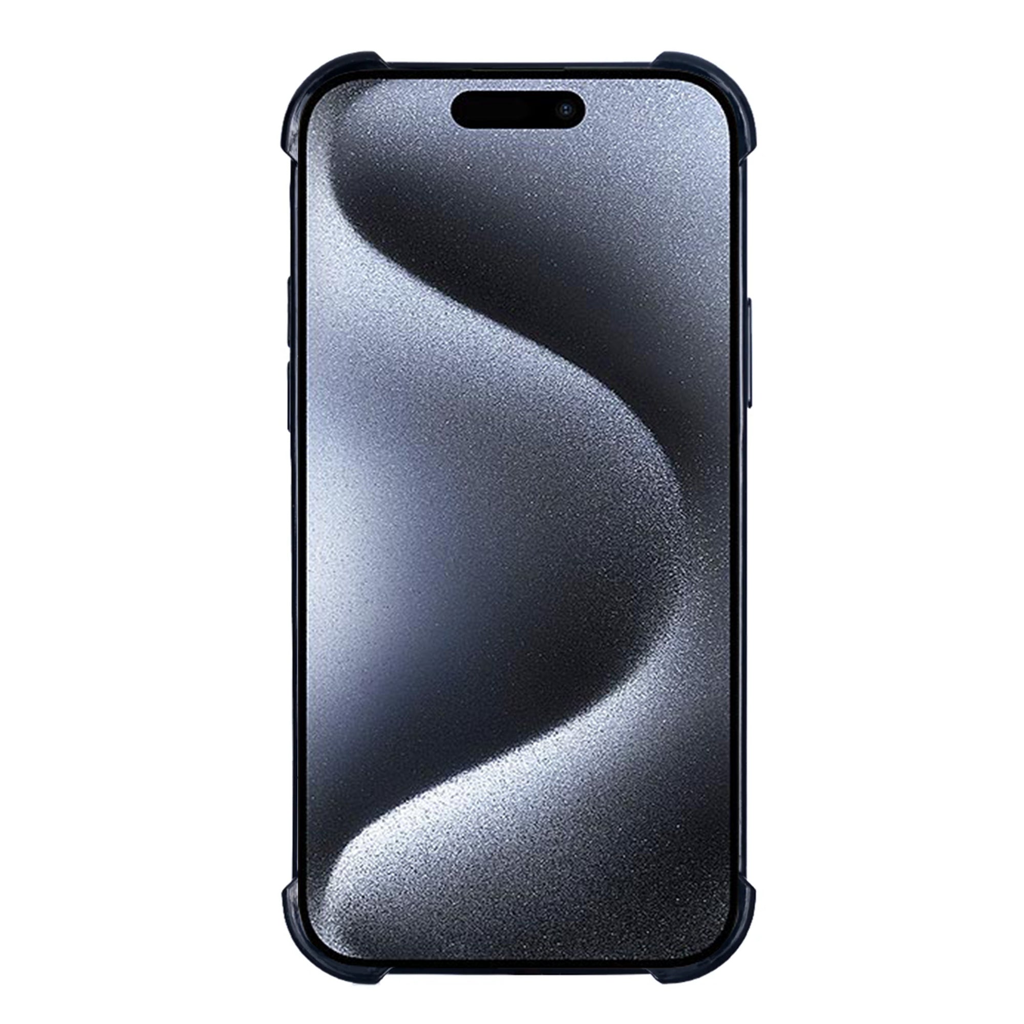 Rixus Anti-Burst Hülle für Apple iPhone 15 Pro Black