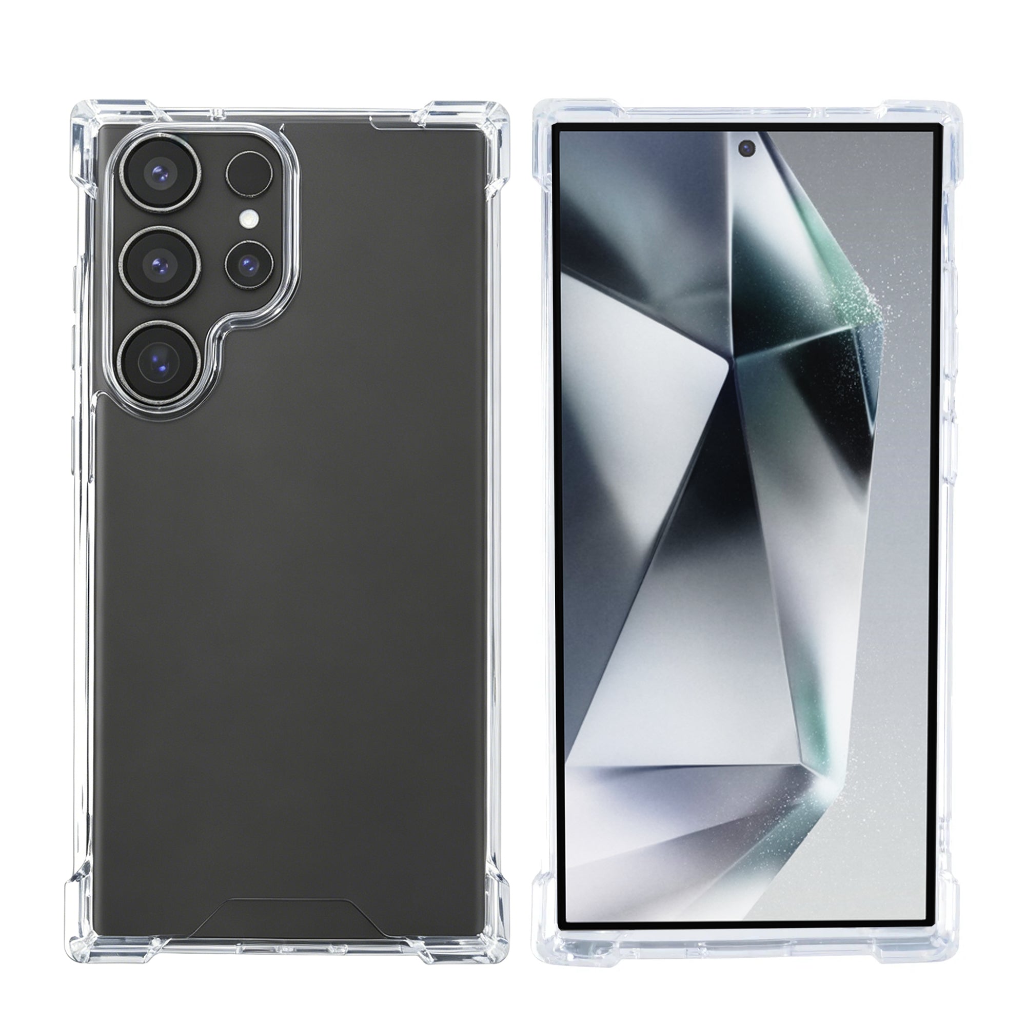 Rixus Anti-Burst Hülle für Samsung Galaxy S24 Ultra 5G Transparent – Bild 6
