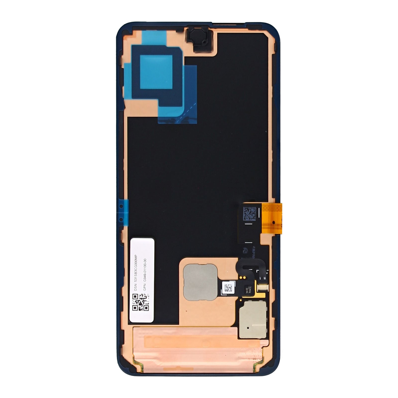 Google Pixel 8 Display und Touchscreen-Digitizer ohne Rahmen Black Service Pack – Bild 2