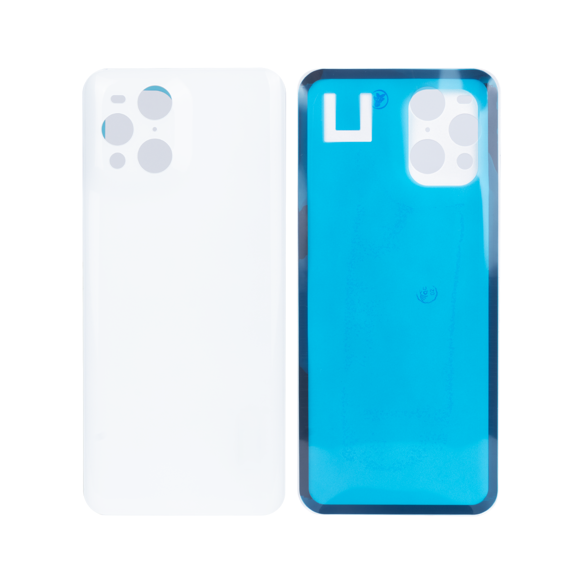 OEM Backcover für Oppo Find X3 Pro ohne Kameraglas Farbe wählbar – Bild 4