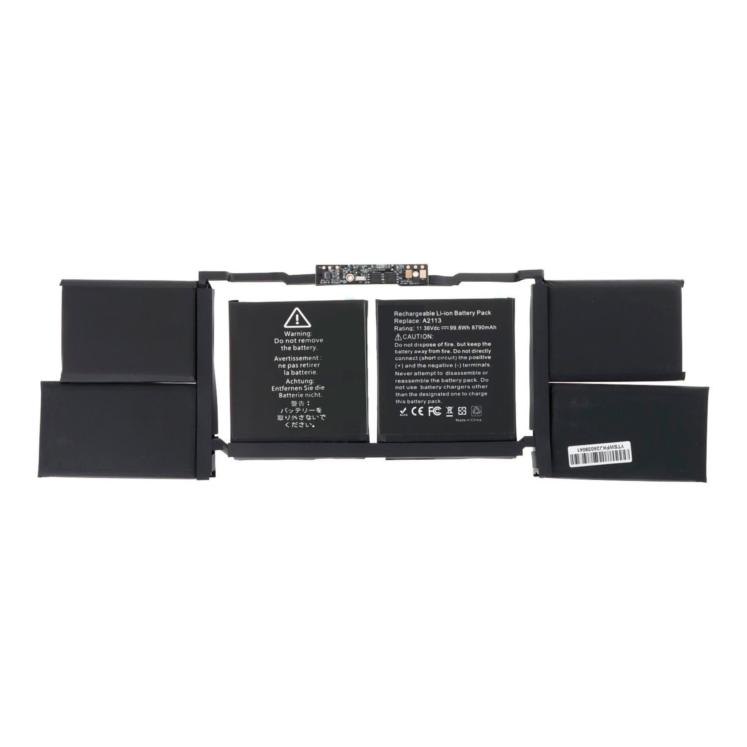 Für Apple Macbook Pro 16 inch (2019) Akku A2141, A2113 OEM