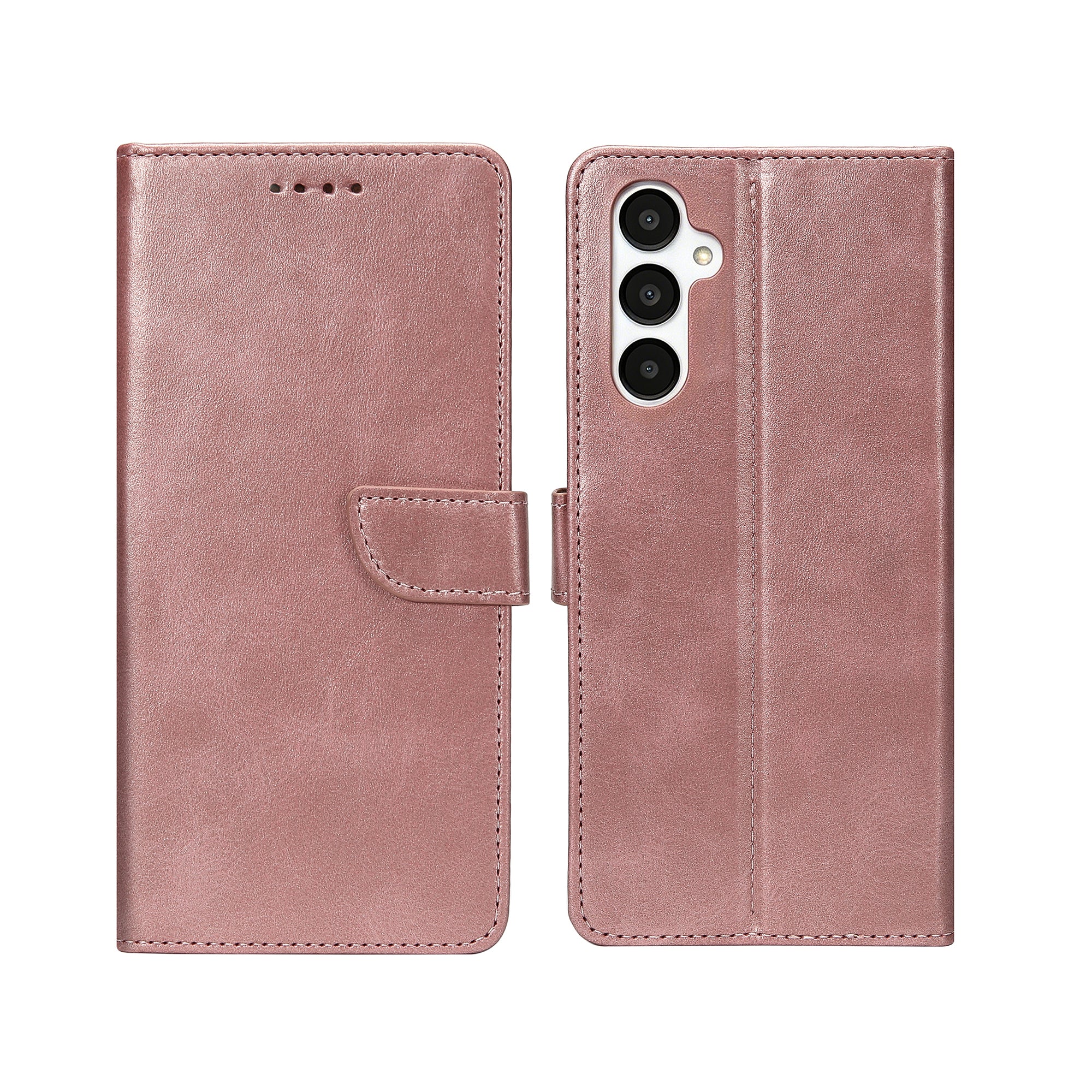Rixus Buchhülle für Samsung Galaxy A05s Pink – Bild 3