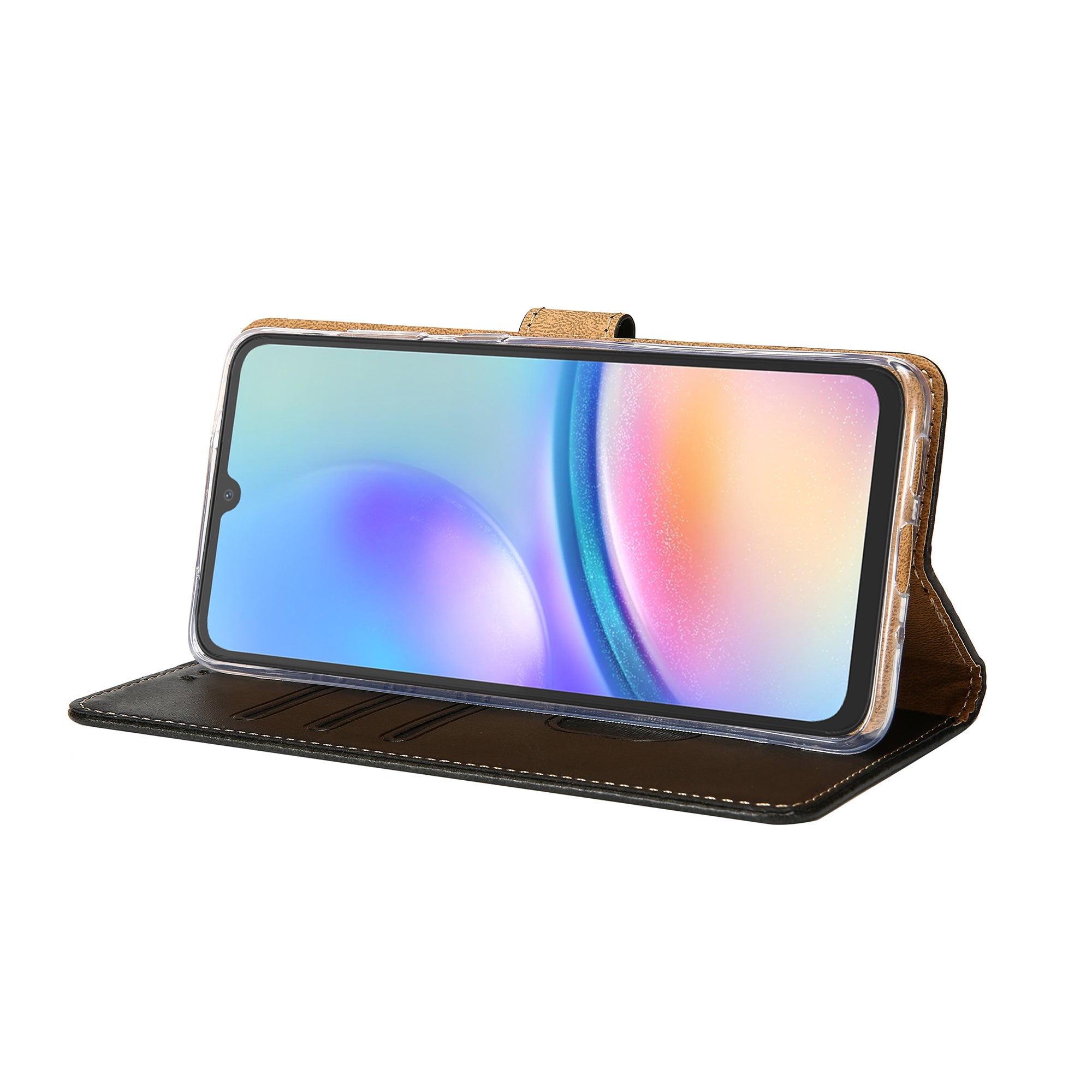 Rixus Buchhülle für Samsung Galaxy A05s Black – Bild 6