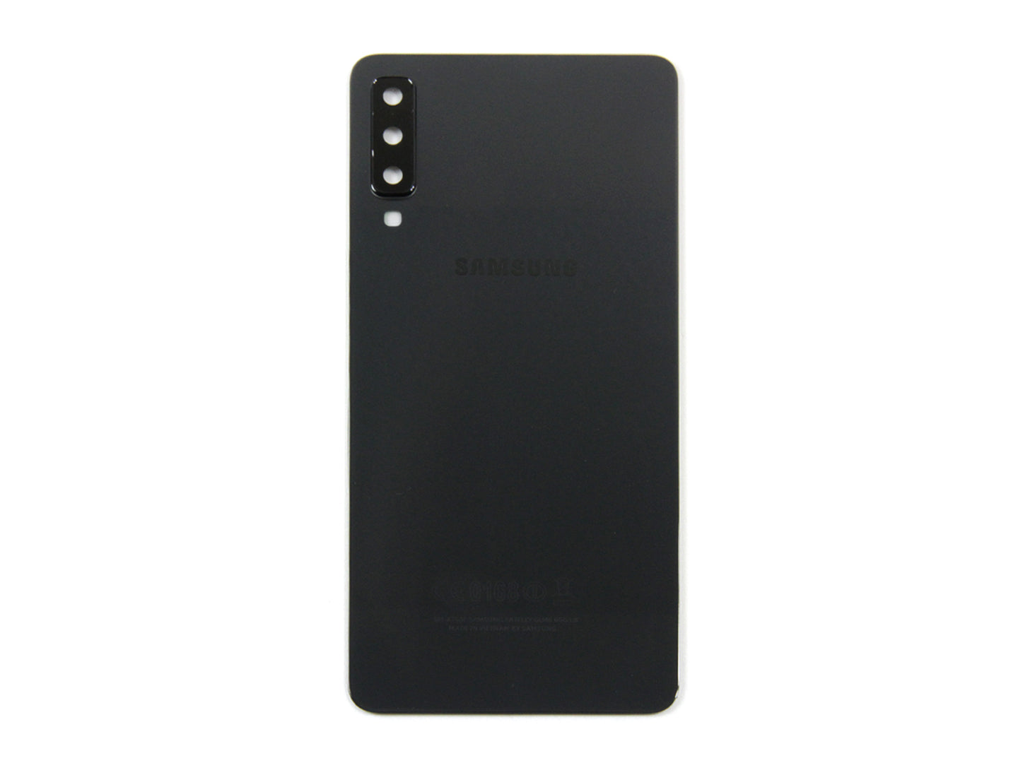 Samsung Galaxy A7 A750F (2018) Akkudeckel mit Linse Black mit Linse OEM