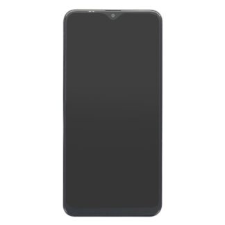 Samsung Galaxy A10 A105F Display und Touchscreen-Digitizer mit Rahmen Black Service Pack