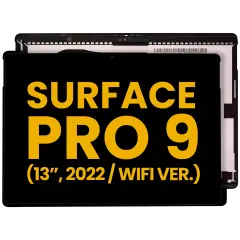 LCD Display mit Touchscreen-Digitizer für Microsoft Surface Pro 9 (WiFi Version) (professionell aufgearbeitet) (Black (Schwarz))
