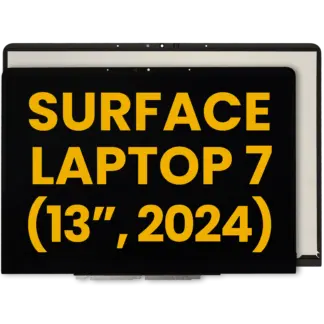 LCD Display mit Touchscreen-Digitizer für Microsoft Surface Laptop 7 13" (professionell aufgearbeitet) (Black (Schwarz))