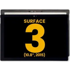 LCD Display mit Touchscreen-Digitizer für Microsoft Surface 3 (1645 / 1657) (professionell aufgearbeitet)