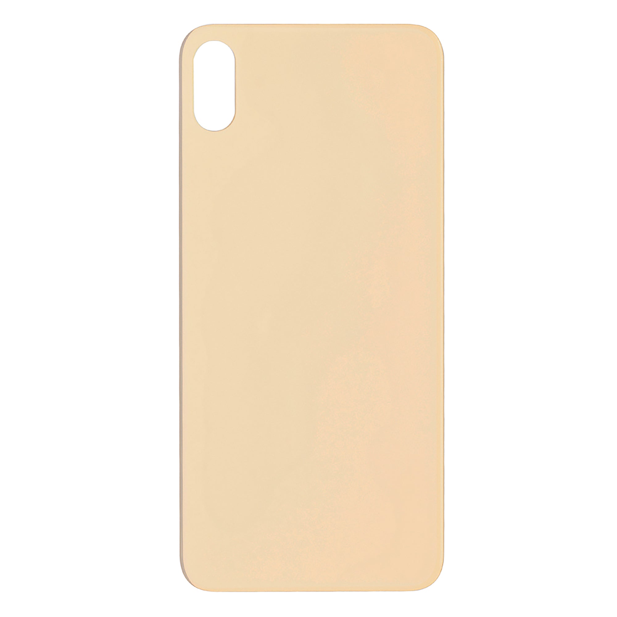 Für Apple iPhone XS Max kompatibel Rückglas mit großem Kamerarahmen, Farbe wählbar
