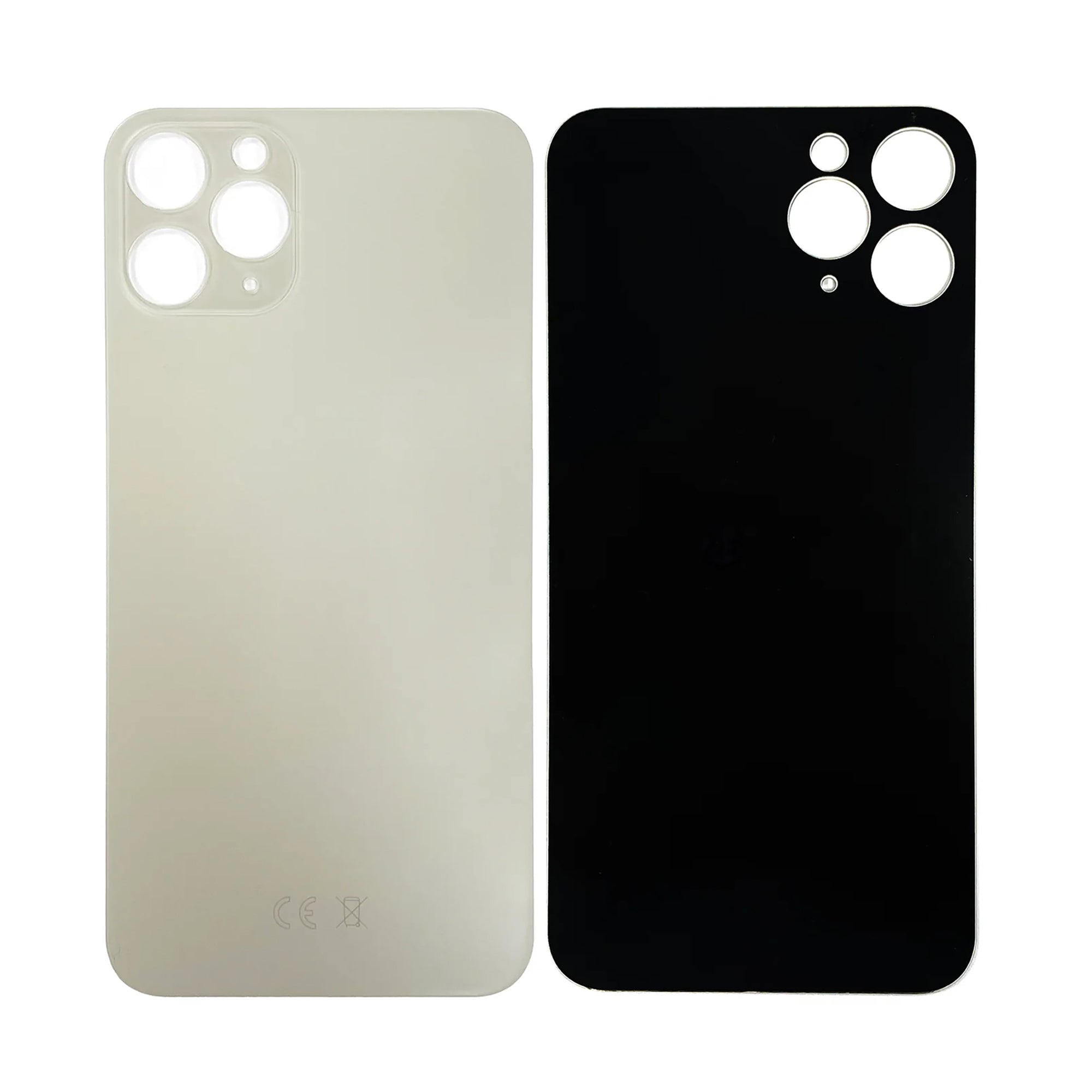 Für Apple iPhone 11 Pro kompatibel Rückglas mit großem Kamerarahmen, Farbe wählbar – Bild 15