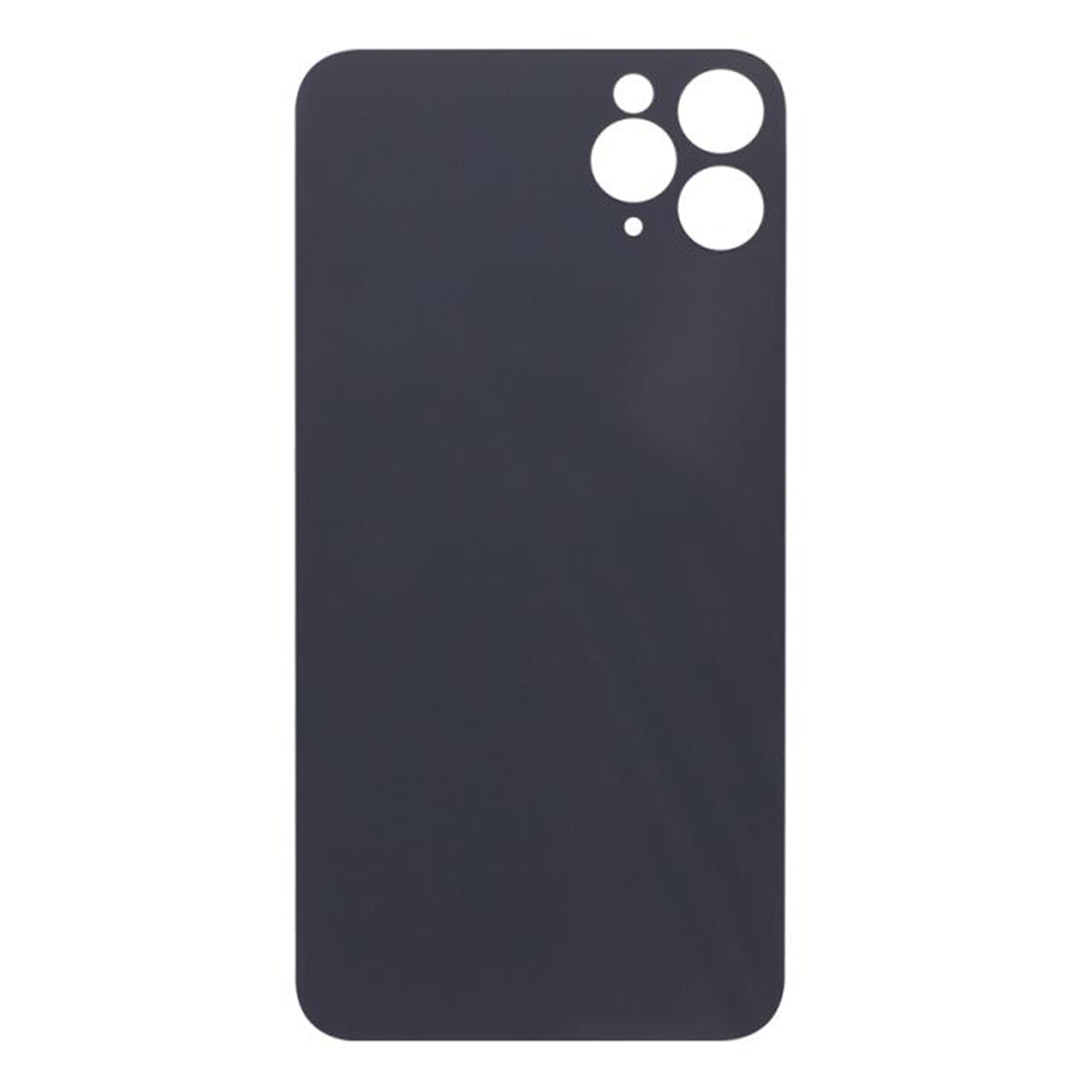 Für Apple iPhone 11 Pro Max kompatibel Rückglas mit großem Kamerarahmen, Farbe wählbar – Bild 11