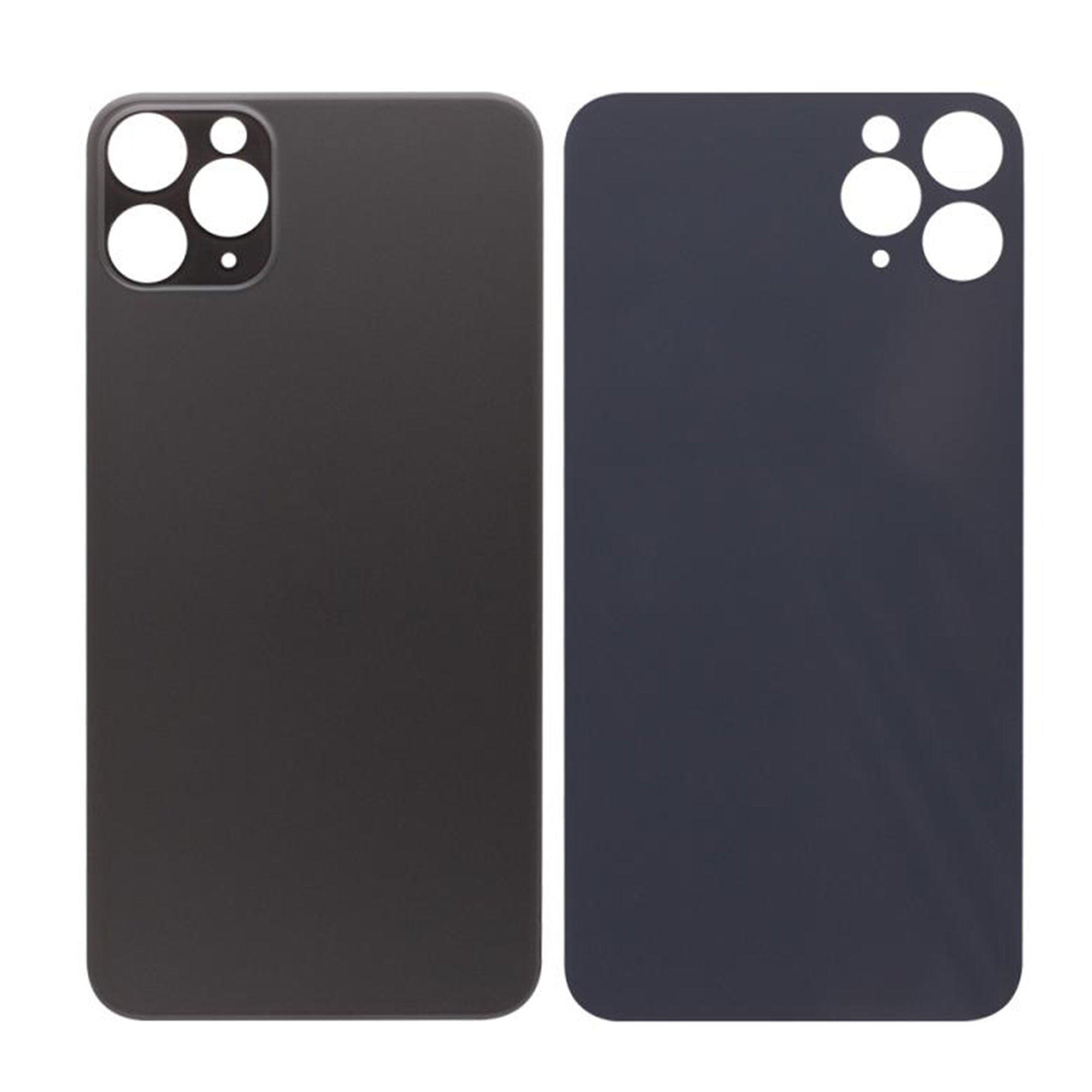 Für Apple iPhone 11 Pro Max kompatibel Rückglas mit großem Kamerarahmen, Farbe wählbar – Bild 12