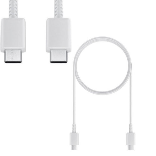 Samsung EP-DA705BWE USB-C To USB-C Datenkabel 100cm White Original Bulk – Bild 2