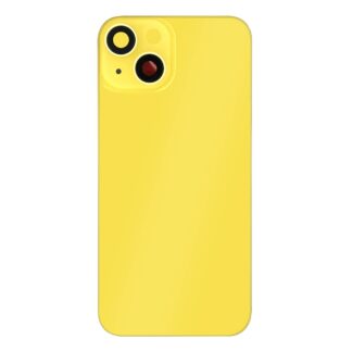 Für Apple iPhone 14 kompatibel Rückglas ohne NFC mit großem Kamerarahmen, Farbe wählbar