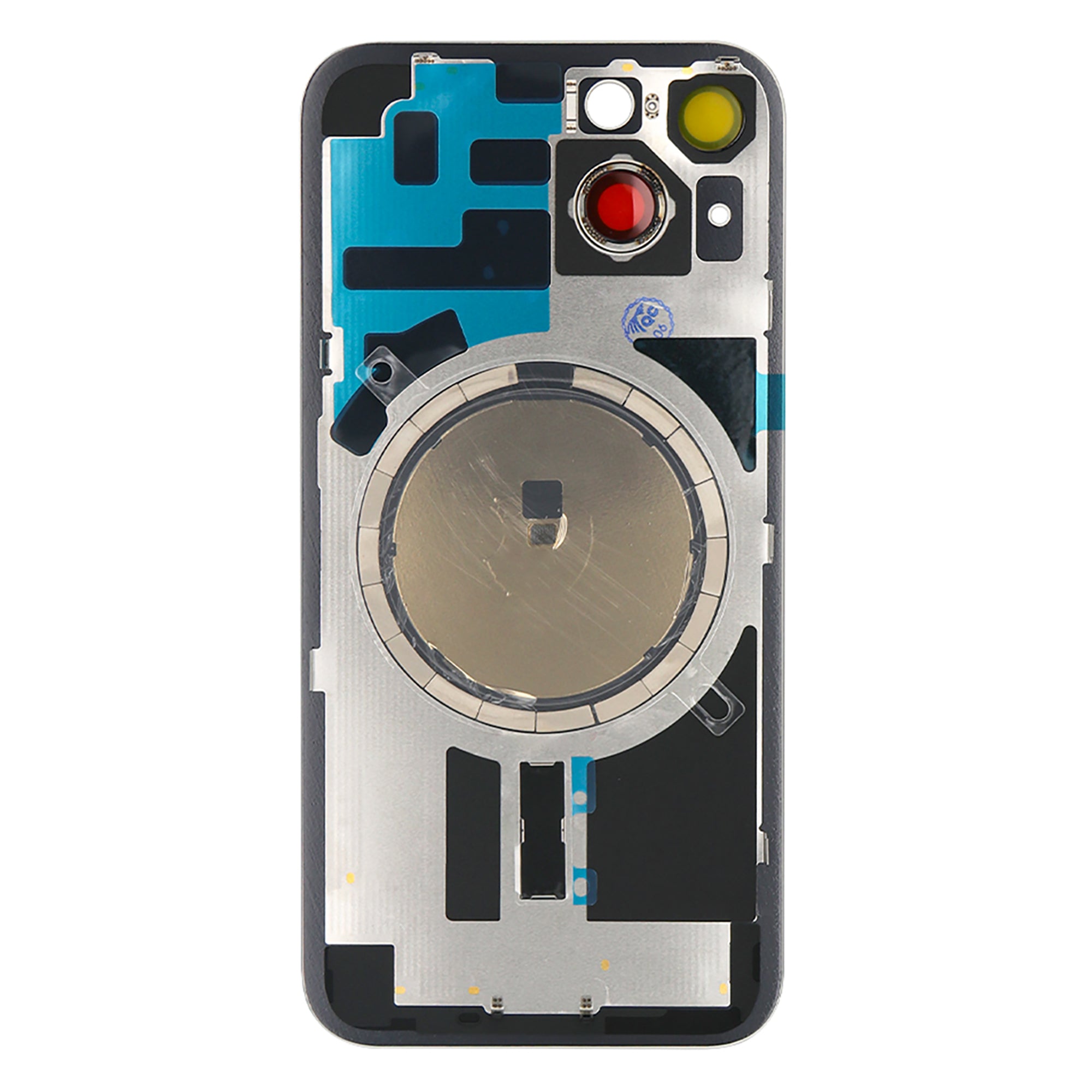 Für Apple iPhone 14 Plus kompatibel Rückglas ohne NFC mit großem Kamerarahmen, Farbe wählbar – Bild 11