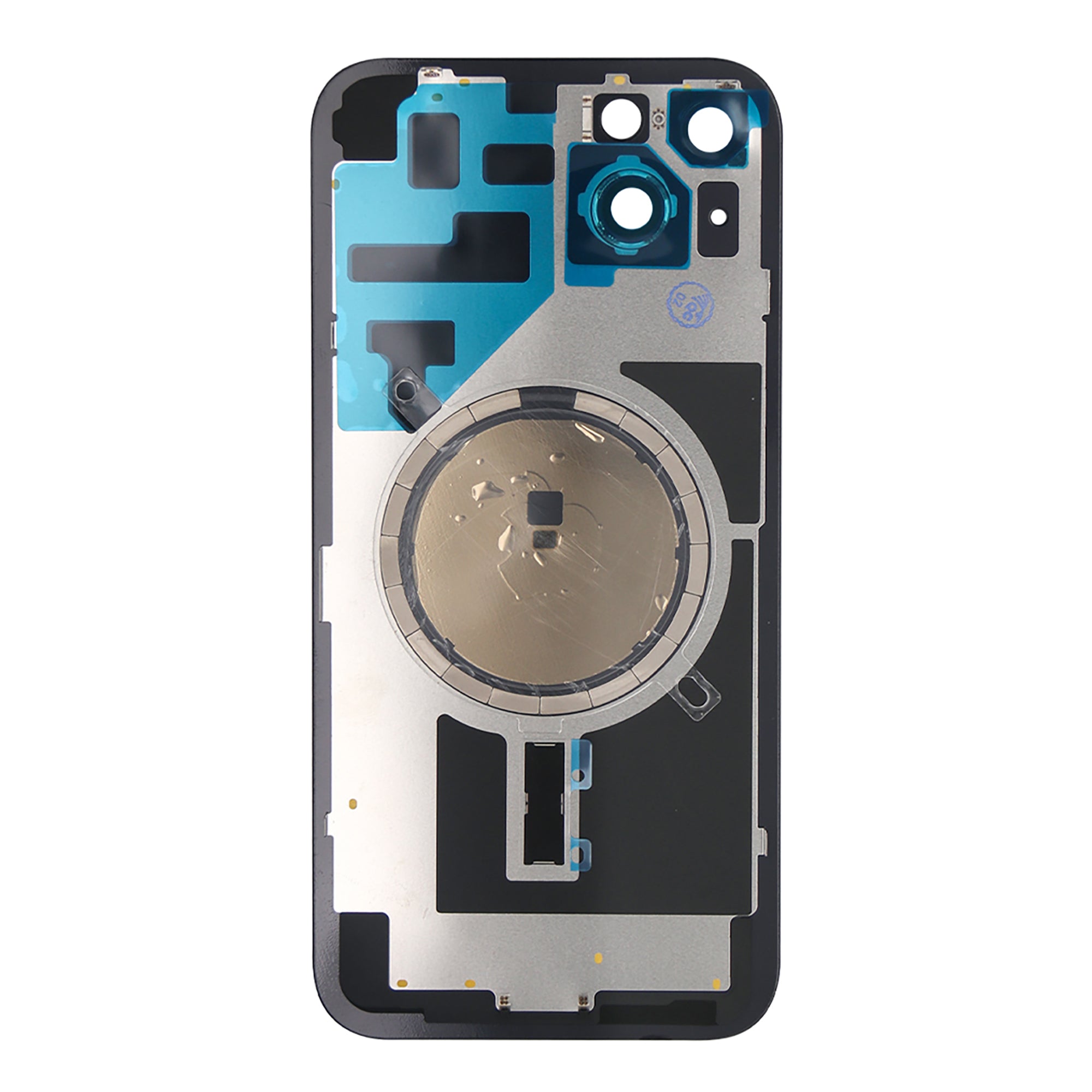 Für Apple iPhone 14 Plus kompatibel Rückglas ohne NFC mit großem Kamerarahmen, Farbe wählbar – Bild 15