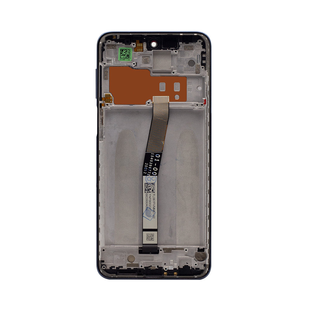 OEM Display für Xiaomi Redmi Note 9S mit Rahmen Schwarz – Bild 3