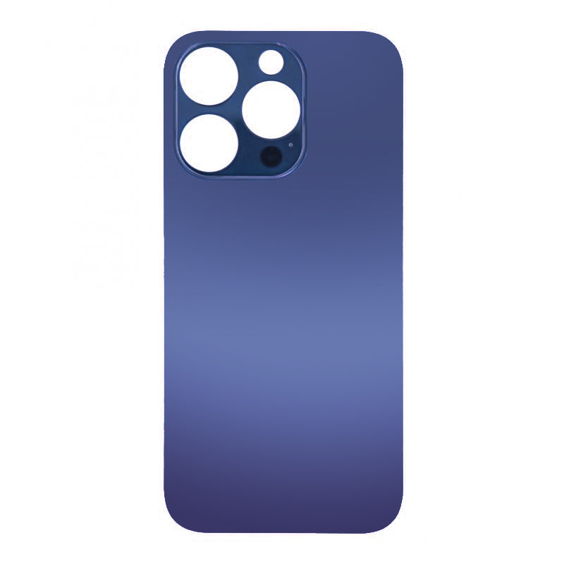 Für Apple iPhone 14 Pro Max kompatibel Rückglas ohne NFC mit großem Kamerarahmen, Farbe wählbar – Bild 2