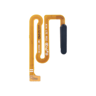 Samsung Galaxy A14 A145F Fingerprint Sensor Flex mit Powerbutton Black OEM