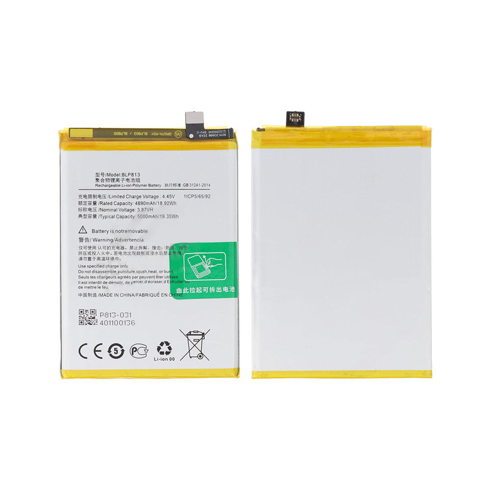 Oneplus Nord N100, N200 5G Akku BLP813 OEM – Bild 3