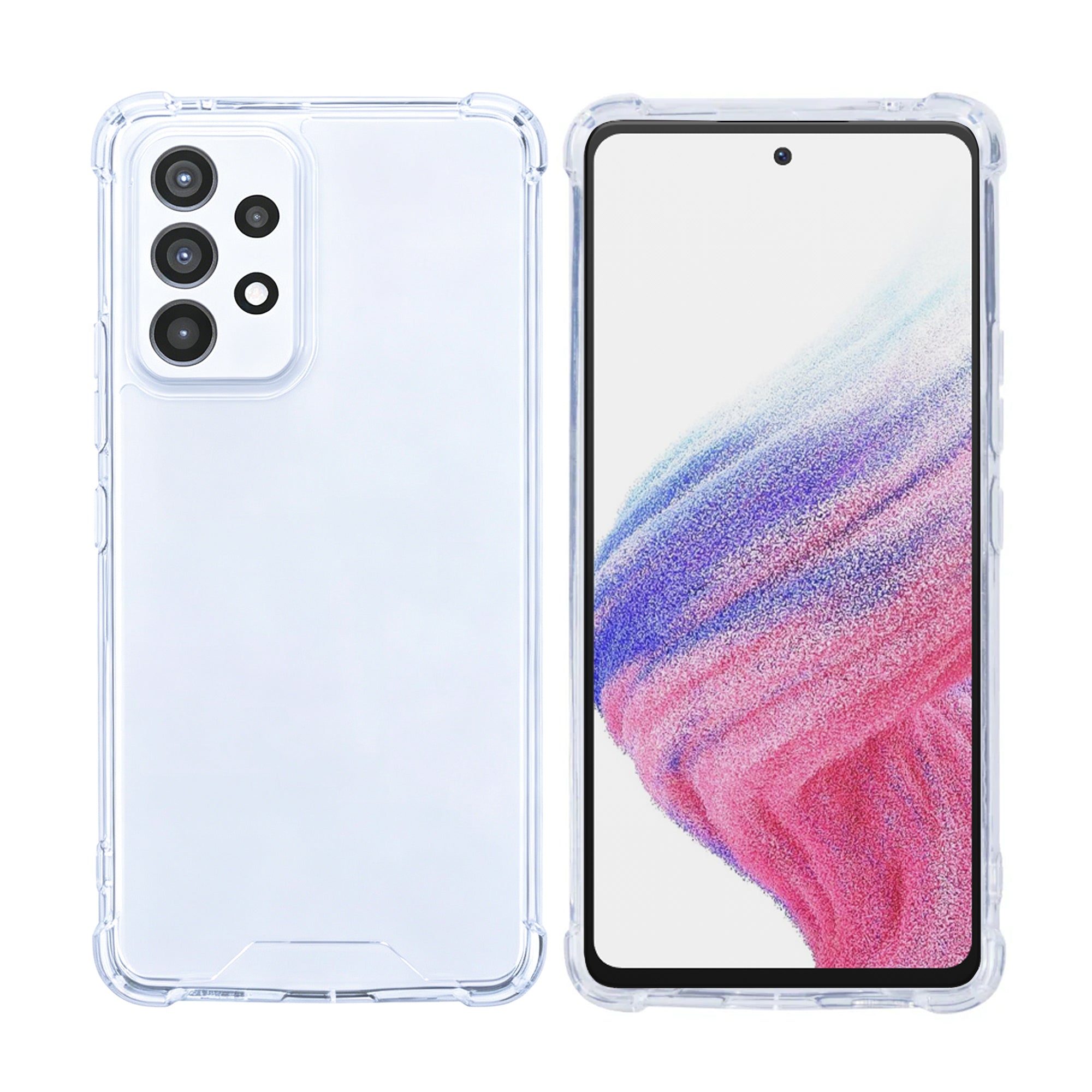 Rixus Anti-Burst Hülle für Samsung Galaxy A53 5G Transparent – Bild 3