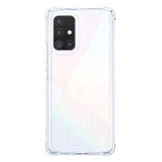Rixus Anti-Burst Hülle für Samsung Galaxy A51 Transparent
